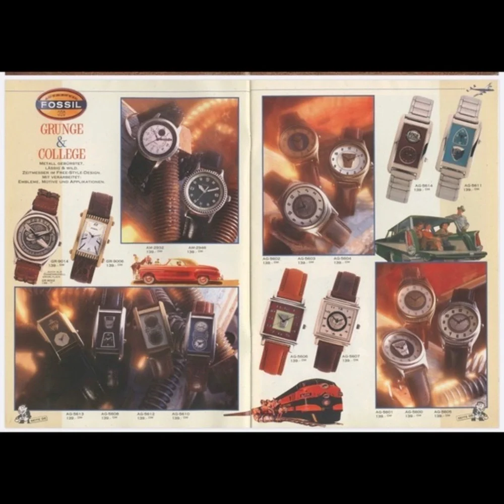 1995 (READ FOSSIL LIBRARY) AG AND AM SERIES